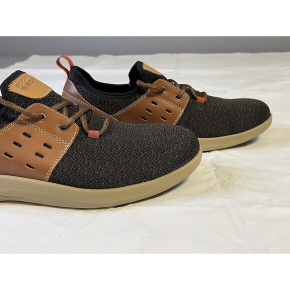 Rockport Works Truflex Composite Safety Toe Work Shoe Size 11.5 Brown/Tan RK4690 main image 11
